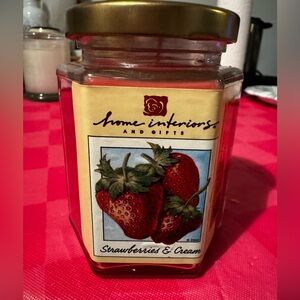Home Interiors and Gifts candle